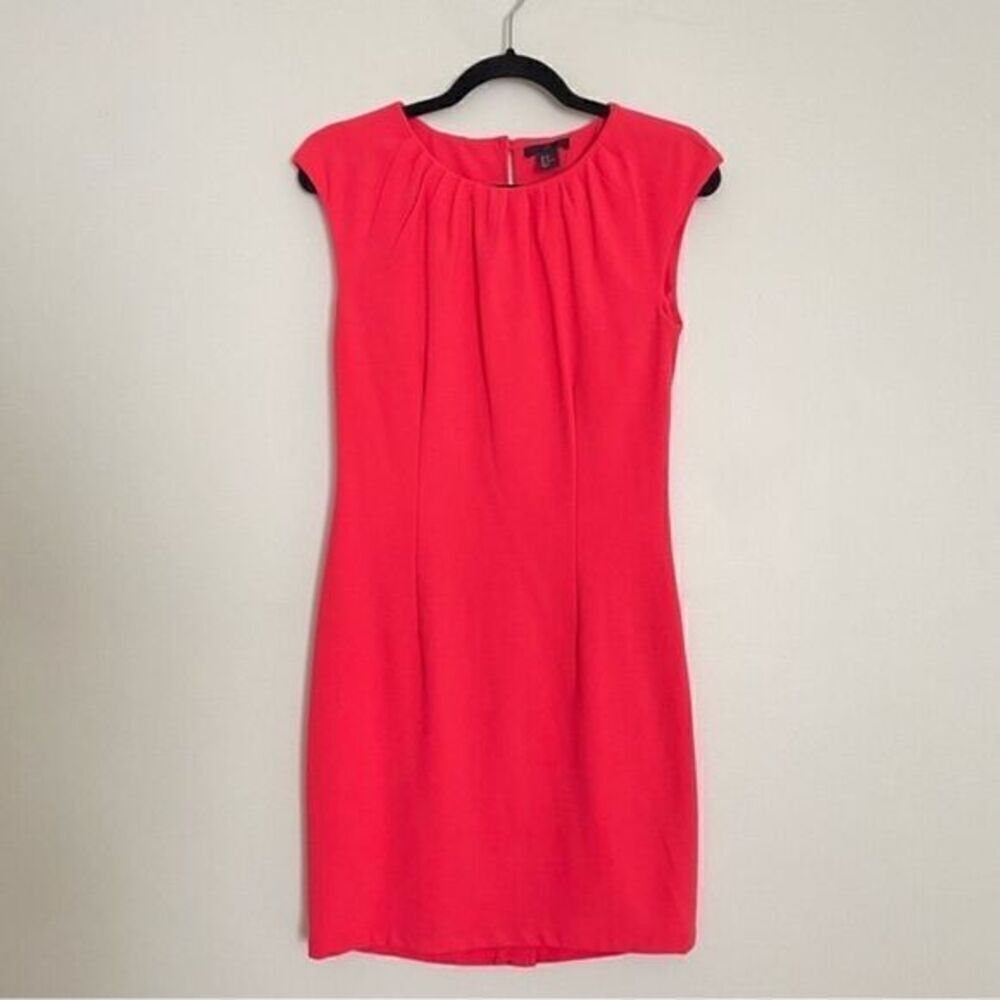 H&M Florescent Pink Glow Dance Party Cocktail Dress Women’s Size 8